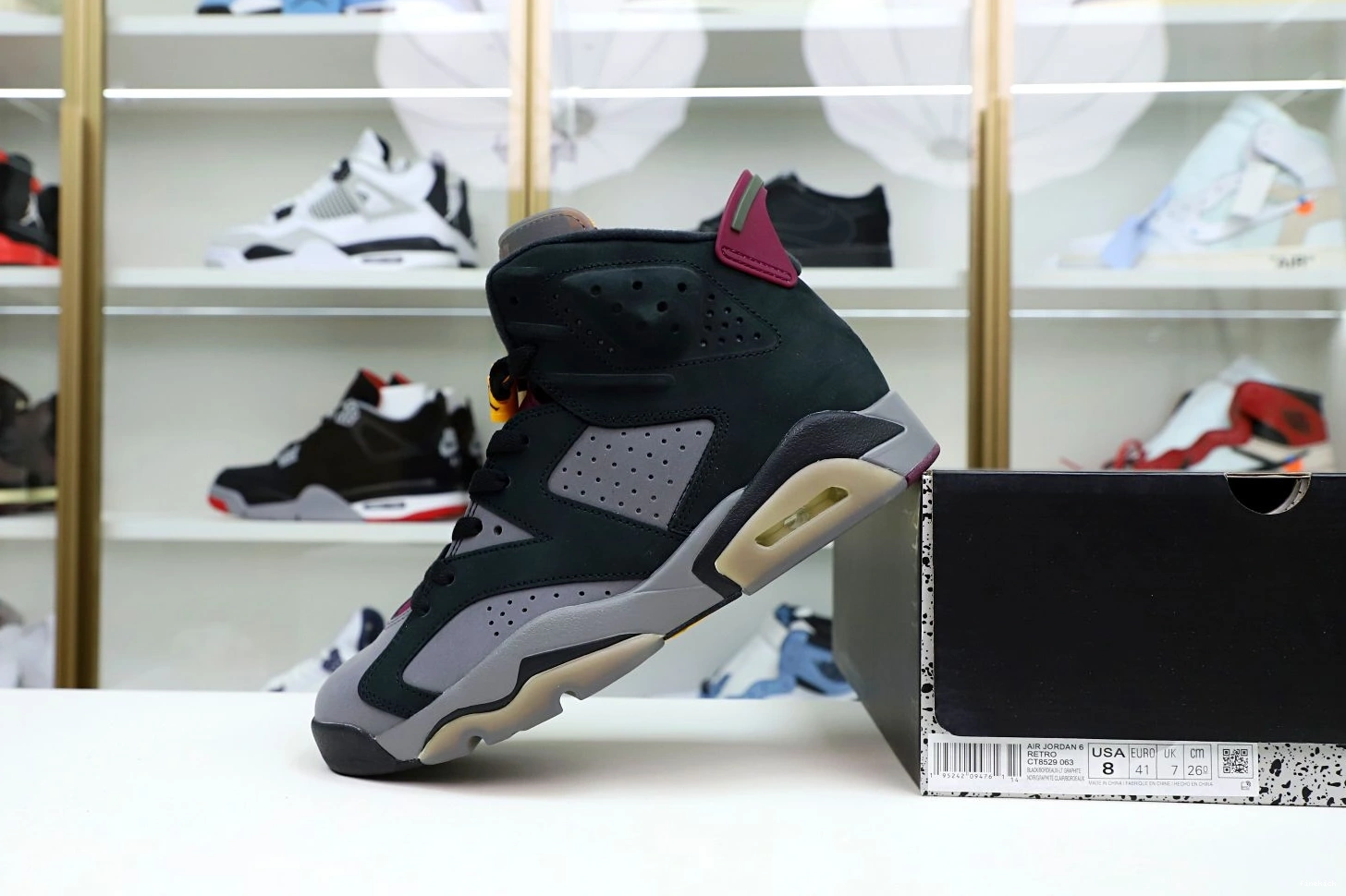 BORDEAUX AIR JORDAN RETRO 6 0118